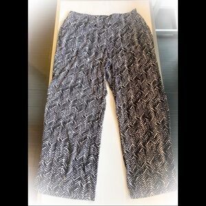 Faded Glory Boho Style Wide Leg Palazzo Pants